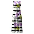 thumbnail image 4 of Birdeem Robe d'Été Sans Manches à Col Rond avec Poche pour Femmes, 4 of 5