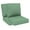 Green, variant on Feishominoo 23" x 24" x 4" Outdoor Back and Seat Cushions Set of 2, 4-Piece Replacement Deep Seating Cushions for Patio Furniture, Beige