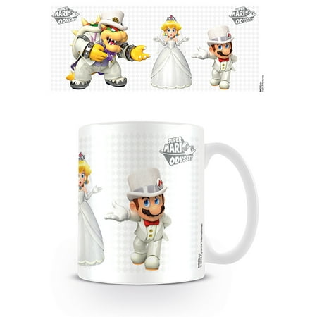 Mario Batali Ceramic - Super Mario Odyssey - Ceramic Coffee Mug / Cup (Wedding)