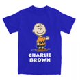 thumbnail image 3 of Camisetas de algodón increíbles para hombres y mujeres con accesorios de Charlie Brown y Peanuts, camisetas para adultos, 3 of 5
