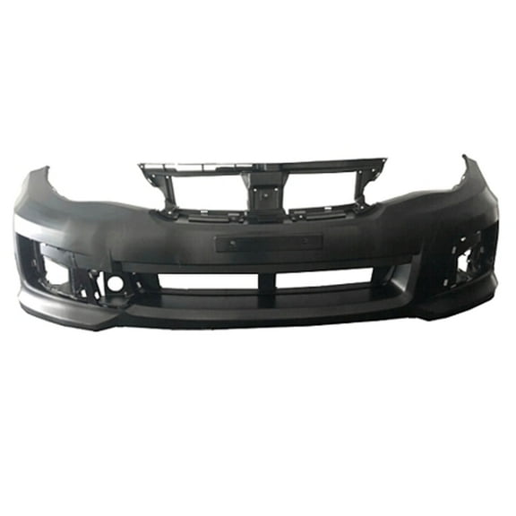 New  Subaru OE Unpainted Front Bumper Cover Replaces 57704FG113 Square Fog Light fits 2011-2014 Subaru Impreza WRX Hatchback 4-Door