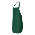 thumbnail image 2 of Q-Tees Q4350 Apron Unisex Adult Full-Length with Pockets, 2 of 3