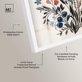 thumbnail image 4 of Garden of Threads I Shadowbox Print Floral Wall Decor by Art Remedy, White Frame, 24 x 24, 4 of 7