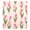 Tulip Blush, variant on 23x26 in Magnetic Decorative Sticker- PVC Vintage Bloom Printed Refrigerator Decorative Cover Removable DIY Art for Kitchen