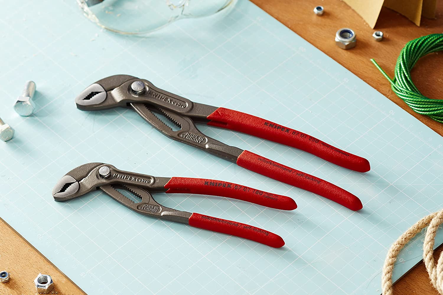 KNIPEX Cobra 2-Pack Assorted Pliers with Soft Case in the Plier Sets  department at