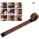thumbnail image 5 of Peluca Donuts Bandas para la cabeza French Dish Made Bandas para el cabello French Trendy Brown Hairstyling Tools 21cm Parámetro del producto 8.27in Para Beleza Ecomeon no, 5 of 6