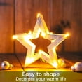 thumbnail image 2 of 12 Pack Mini Lights,Emlimny 6.5 ft Fairy Light Battery LED Twinkle Light Waterproof Light String with 20 LED for Mason Jar Centerpiece Table Bedroom Wedding Valentines Outdoors, 2 of 8