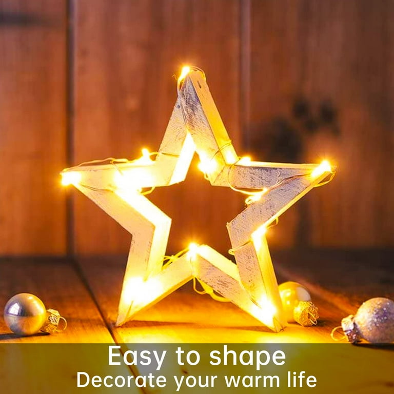 Emlimny Mini Twinkle Lights Battery Operated, 12-Pack photo 3