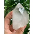 thumbnail image 3 of Clear Quartz Point, Natural Clear Quartz Point, Clear Quartz Point Healing Crystals (8-10 oz), 3 of 9