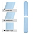 thumbnail image 3 of Unique Bargains 2pcs Toothbrush Travel Case Traveling PP Portable Holders Cases Blue Beige 8.07''x1.22''x0.83'', 3 of 7