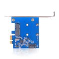 thumbnail image 4 of Tarjeta De Expansion PCI-E X1 a MSATA SSD SATA 3.0 Tarjeta de expansión 6Gbps PCIe SATA Tarjetas adaptadoras, 4 of 7