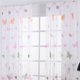 thumbnail image 5 of Cortinas semitransparentes con estampado de mariposa, gasa para ventana de flores, sala de estar, dormitorio, cortina para ventana, balcón, divisor de habitación de tul Sweethay JJ15316-00, 5 of 6