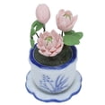 thumbnail image 2 of Casa de muñecas en miniatura BuyWeek 1:12 con flores en maceta, 2 of 14