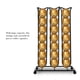 thumbnail image 3 of Estante De Almacenamiento De Cápsulas De Café De Hierro Cromado Para Sostener Cápsulas De 42 Piezas, 3 of 7
