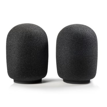 2Pcs Sponge Foam Microphone Cover Replacement for SHURE PGA27 PGA 27 SM7B SM27 Headset Accessory