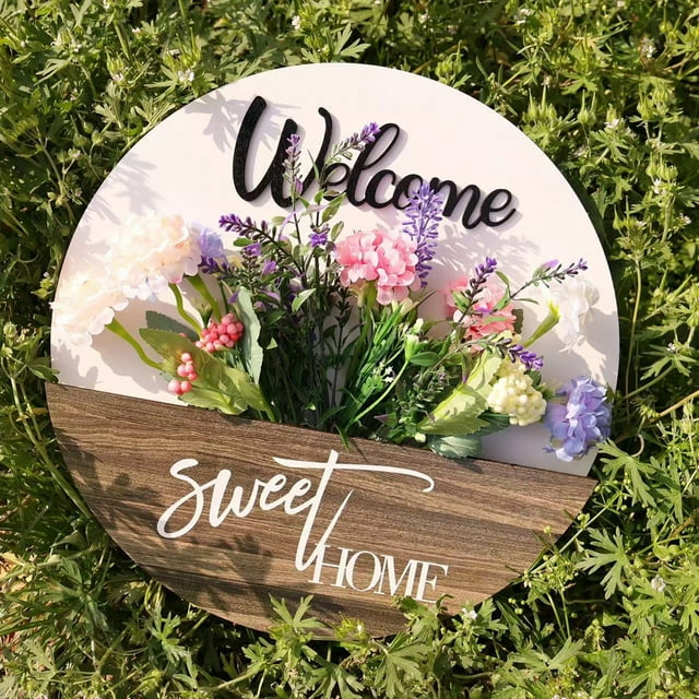 Macetas Decorativas de Madera de Estilo Rural, Jarrones para El Hogar, Arreglos Florales, Adornos para Jarrones.