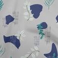 thumbnail image 1 of oneOone Cotton Flex Light Gray Fabric Abstracts Sewing Material Print Fabric By The Yard 40 Inch Wide, 1 of 5