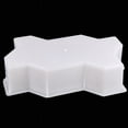 thumbnail image 6 of 5X Three Waveform Garden Path Plastic Concrete Paving Brick Mold DIY Walkway Cement Brick Mold, 6 of 7