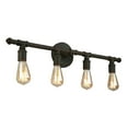 thumbnail image 1 of Rivertown - 4-Light Open Bulb Bath/Vanity Light - Rustic Bronze Finish, 1 of 2