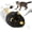 Inky Black, variant on Squeaky Moving with Dynamic Magic Tail, Automatic Self Play Interactive for Indoor Cats, Motion Activated Mice for Kitten(Gray)