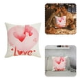 HAXMNOU Big Sale! Pillow Cases Valentine's Day Pillowcase Sofa Cushion