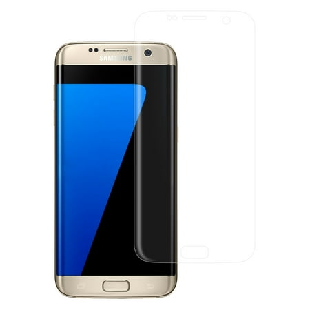 Free Clear Screen Samsung Galaxy S7 Edge Premium HD Temper Glass Ultra Thin Scratch Free Screen Protector for Galaxy S7 Edge - Clear ()