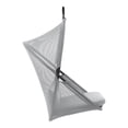 thumbnail image 4 of Furniture of America Sway UV-Resistant Foldable Patio Swing Chair with Stand, Light Gray, 4 of 16