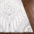 thumbnail image 4 of SAFAVIEH Pine Mariko Oriental Area Rug, Light Grey/Blue, 5' x 8', 4 of 11
