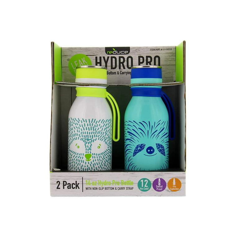 reduce Hydro Pro Furry Friends Water Bottle, 2-pack 