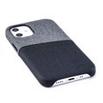 thumbnail image 4 of Dockem iPhone 12 mini Luxe M2 Wallet Case; Built-in Metal Plate, 1 Card Slot, Black/Grey, 4 of 9