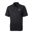 thumbnail image 2 of Men's Cutter & Buck Black Virginia Tech Hokies Virtue Eco Pique Recycled Polo, 2 of 3