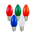 thumbnail image 2 of Novelty Lights 500 Case C7 Outdoor Ceramic Christmas Replacement Bulbs, Multi, C7/E12 Candelabra Base, 5 Watt, 2 of 6