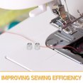 thumbnail image 3 of CRILSTYLEO 30Pcs Sewing Machine Needle Thread Guide Plated Silver Metal Part for Efficient Smooth Stitching, 3 of 7