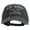 Dk Green, variant on US Army Aviation Embroidered Washed Solid Pigment Dyed Cotton Twill Brass Buckle Cap - Black OSFM