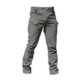 thumbnail image 3 of Men's Tacticals Cargo Pants Water Resistant Lightweight Hiking Pants Outdoor Work Pants with Multi Pockets(None Belt), 3 of 9
