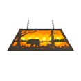 thumbnail image 6 of Meyda 234089 33 in. Long Bear at Lake Oblong Ceiling Pendant Fixtures, 6 of 7