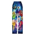 thumbnail image 5 of Movie Sing 2 Pajama Pants Long Sleep Pants Soft Elastic Waist Pajama Bottoms Lounge Pants, 5 of 7
