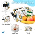 thumbnail image 5 of ALAZA Parrots Coconut School Backpack Lunch Box Set Student Bookbag, 5 of 7