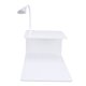 thumbnail image 1 of Organizador De Estante Para Almohada De Pestañas, Soporte Para Estante Para Almohada De Extensión De Pestañas, Acrílico De Brillo De 3 Niveles Con Luz LED Para Salón De, 1 of 7