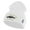 White, variant on US Submarine Veteran Military Embroidered 12 inch Cuffed Knit YP Long Beanie - Navy OSFM