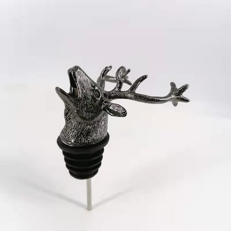 

Deer Head Pourer With Detachable Design Good Gloss And Elegant Pourer Electroplating Process Creative Pourer