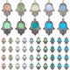 thumbnail image 1 of 50 piezas de dijes de mano de Fátima con 5 colores de piedra luminosa, símbolo de plata, cuentas de mano, dijes de marco para hacer joyas, accesorios, collares y pulseras., 1 of 7
