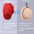 thumbnail image 3 of Perchero para Pared, Organizador Adhesivo para Sombreros para Gorras de BéIsbol Colgadores Adhesivas para Gorras de BéIsbol, Soporte para Sombreros para Sombreros B, 3 of 5