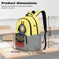 thumbnail image 6 of Pzuqiu Cartoon Steam Train Kids Backpack for School 4pcs 17 Inch Girls Backpack with Lunch Box Pencil Case Water Bottle Holder Kids Backpacks Lightweight Casual Daypack for Girls Middle School, 6 of 7