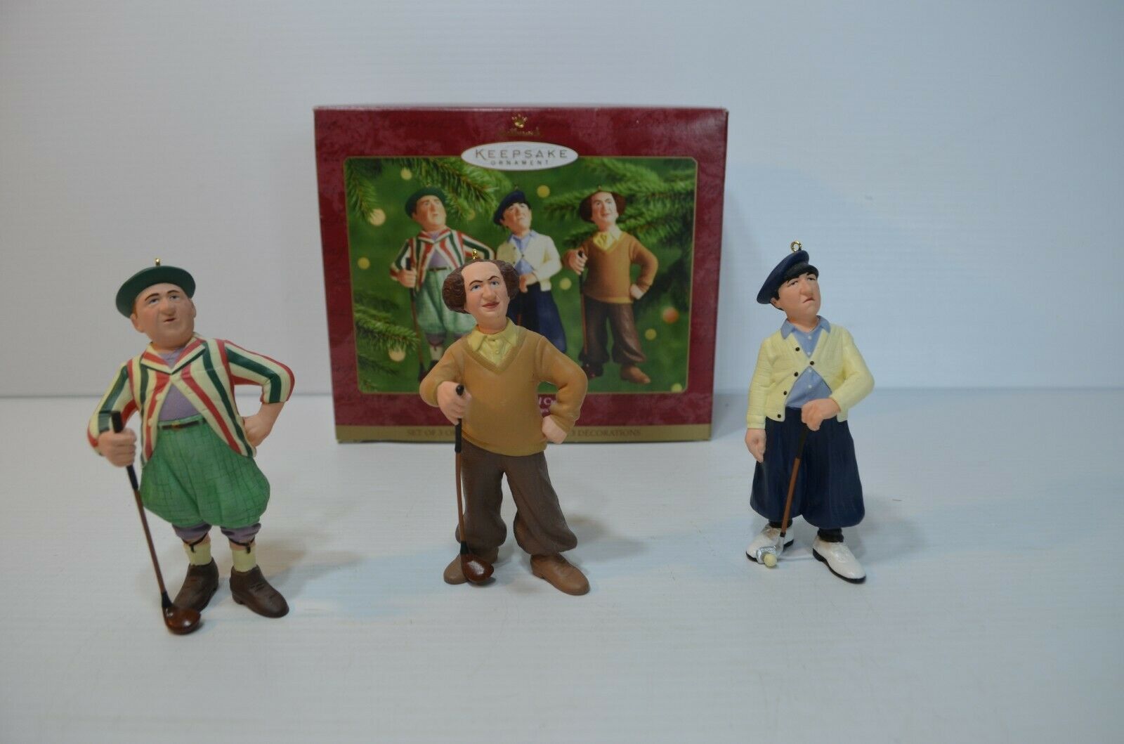 Three Stooges Christmas Ornament - Moe, Larry, Curly
