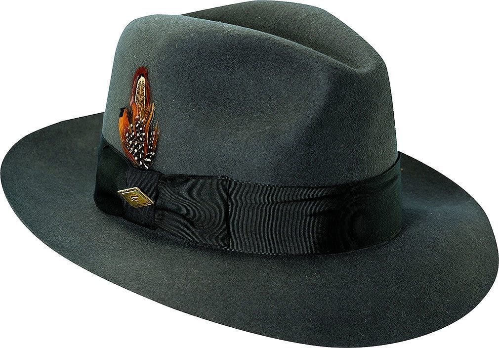 Cannery Row Wool Brim Hat XL Gray 