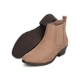 thumbnail image 4 of New Women Refresh Tildon-03 Faux Suede Round Toe Chelsea Bootie, 4 of 5