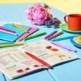 thumbnail image 7 of Paper Mate Flair Scented Felt Tip Pens, Assorted Sunday Brunch Scents and Colors, 0.7mm, 6 Count, 7 of 7