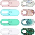 thumbnail image 1 of Laptop Camera Cover Slide Colorful&Marble 8 Pack, Webcam Cover Slide Phone Camera Cover, Ultra-Thin Computer Camera Cover Slide Blocker Slider Fits Cell Phone Laptop, Desktop, PC, Tablet, 1 of 6