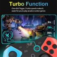 thumbnail image 5 of 2PCS Wireless Bluetooth Controller for Pro Gamepad Compatible for Switch Pro/Oled/Lite/PC Joystick-B, 5 of 5